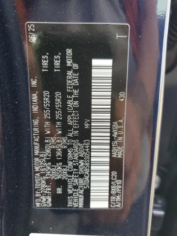 Photo 14 from auction – 2025 TOYOTA GRAND HIGH with VIN 5TDACAB58SS054463