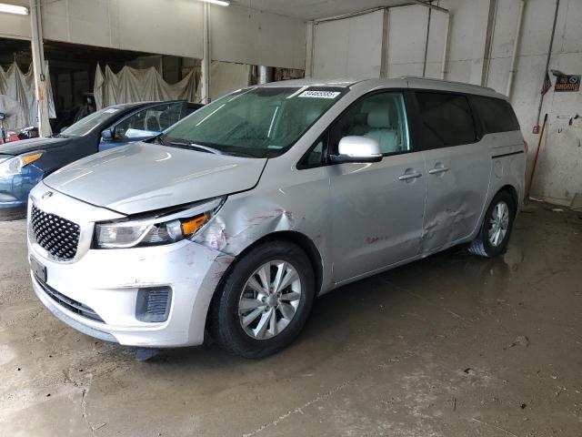 KIA SEDONA LX 2017 with VIN KNDMB5C14H6255367 - Photo from auction