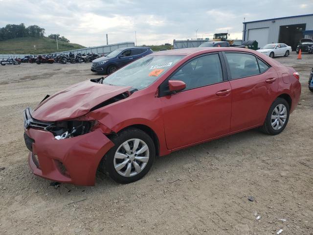 Photo 1 from auction – 2016 TOYOTA COROLLA L with VIN 2T1BURHE3GC704999
