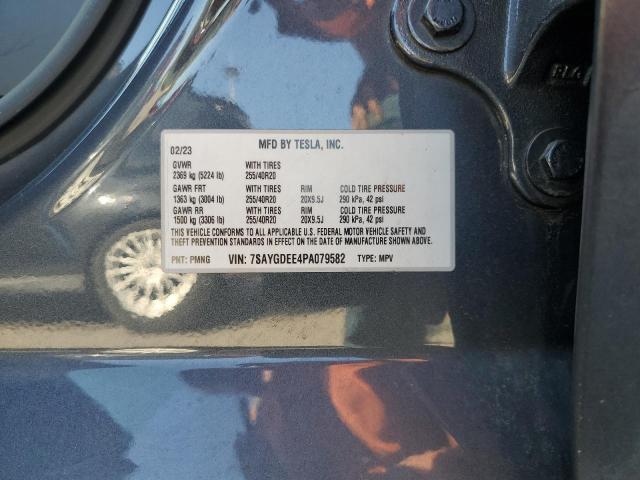 Photo 14 from auction – 2023 TESLA MODEL Y with VIN 7SAYGDEE4PA079582