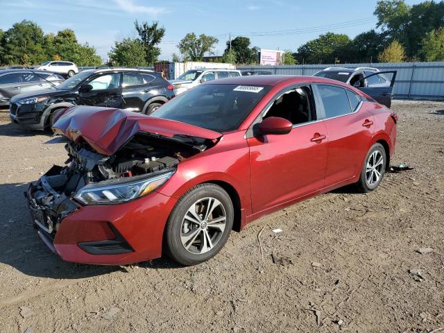 NISSAN SENTRA 2022 with VIN 3N1AB8CV4NY235313 - Photo from auction