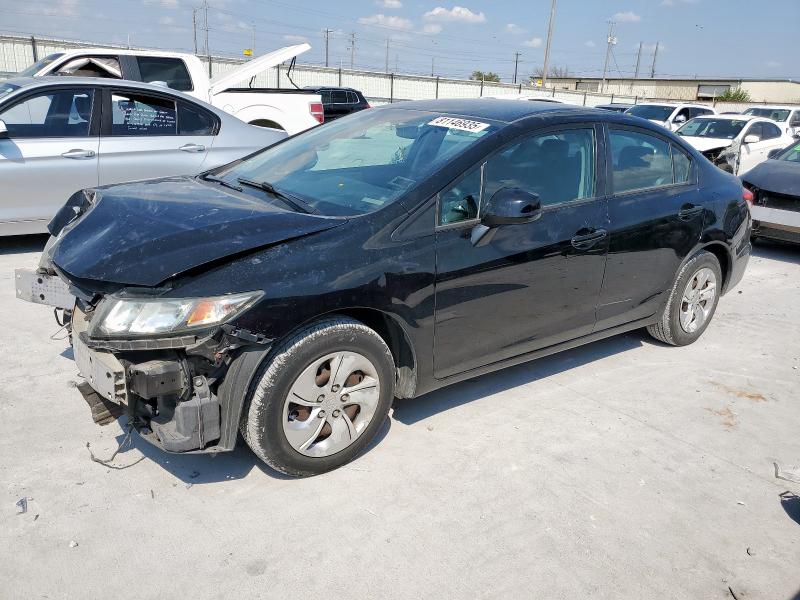 HONDA CIVIC LX 2013 with VIN 19XFB2F52DE099906 - Photo from auction