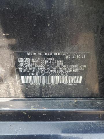 Photo 14 from auction – 2014 SUBARU IMPREZA WR with VIN JF1GV7F64EG007820
