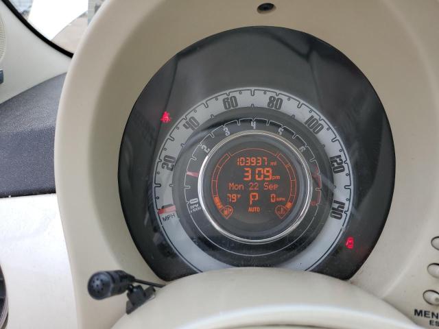 Photo 9 from auction – 2012 FIAT 500 LOUNGE with VIN 3C3CFFER5CT362164