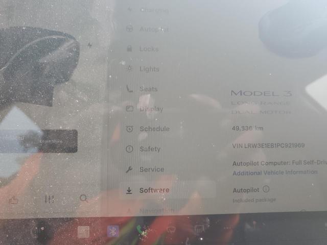 Photo 9 from auction – 2023 TESLA MODEL 3 with VIN LRW3E1EB1PC921969