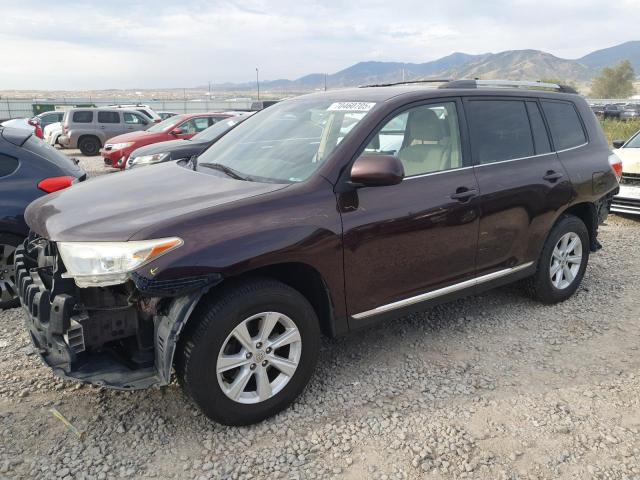 TOYOTA HIGHLANDER BASE 2011 with VIN 5TDZK3EH7BS025530 - Photo from auction