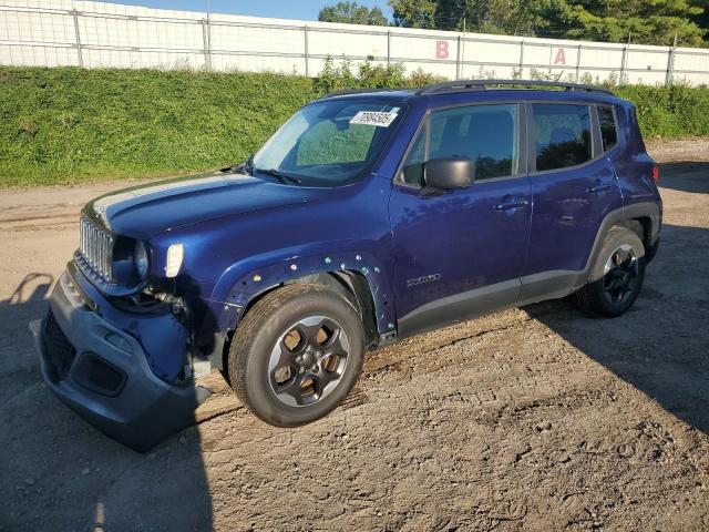 JEEP RENEGADE S 2017 with VIN ZACCJAAB9HPF92844 - Photo from auction