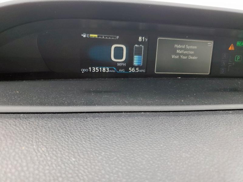 Photo 9 from auction – 2019 TOYOTA PRIUS with VIN JTDKARFU8K3074174