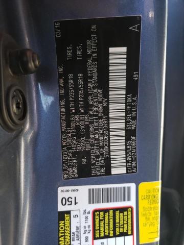 Photo 14 from auction – 2016 TOYOTA SIENNA XLE with VIN 5TDDK3DC6GS134911