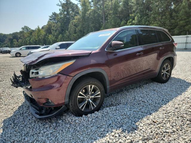 TOYOTA HIGHLANDER 2016 with VIN 5TDKKRFH3GS156450 - Photo from auction