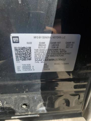 Photo 14 from auction – 2022 BUICK ENCLAVE ES with VIN 5GAEVAKW0NJ130412