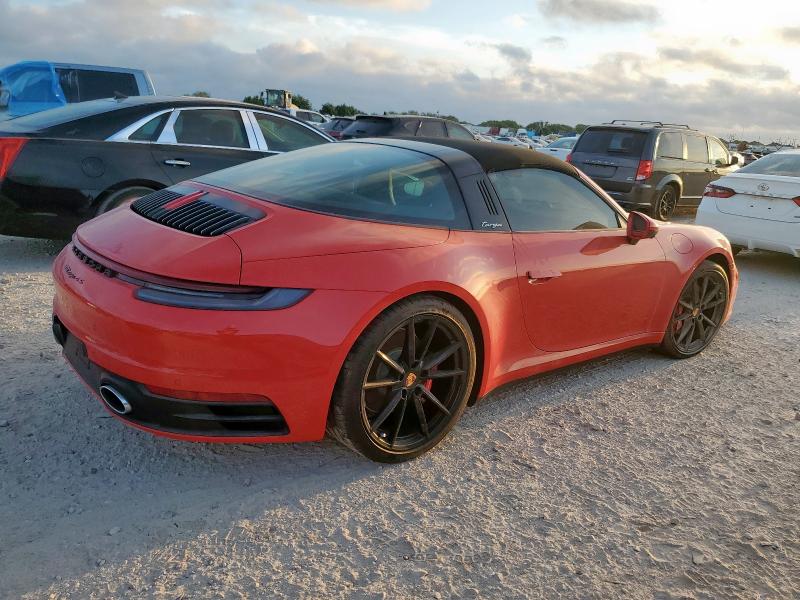 Photo 3 from auction – 2023 PORSCHE 911 TARGA with VIN WP0BB2A94PS233065