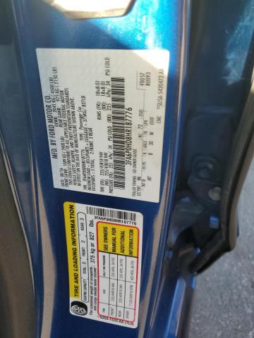 Photo 14 from auction – 2017 FORD FUSION SE with VIN 3FA6P0HD8HR187776