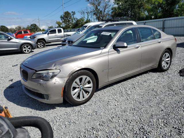 BMW 740 I 2011 with VIN WBAKA4C58BC612403 - Photo from auction
