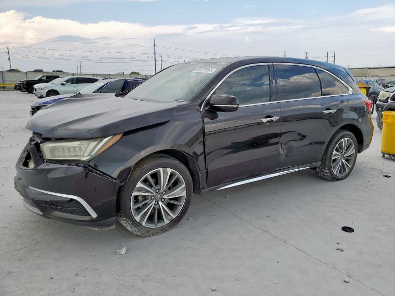ACURA MDX TECHNOLOGY 2017 with VIN 5FRYD4H57HB030171 - Photo from auction