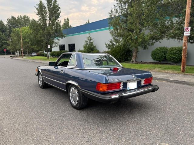 Photo 3 from auction – 1987 MERZ 560 SL with VIN WDBBA48D3HA057267