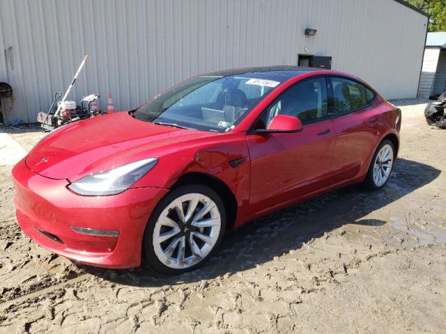 TESLA MODEL 3 2023 with VIN 5YJ3E1EA2PF449343 - Photo from auction