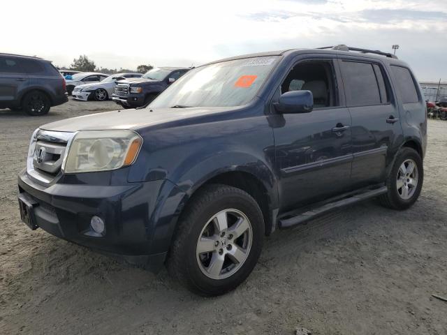 HONDA PILOT EX 2011 with VIN 5FNYF3H42BB054057 - Photo from auction