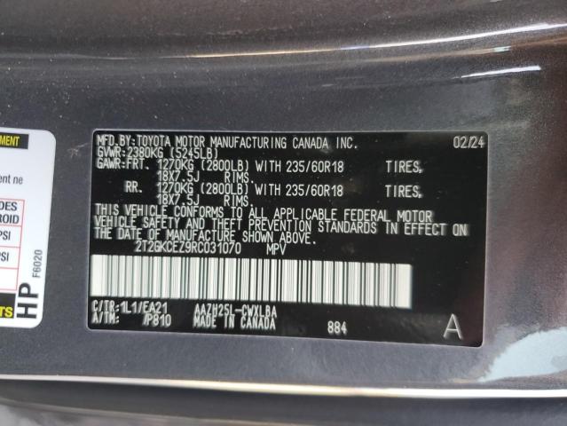 Photo 14 from auction – 2024 LEXUS NX 350H BASE with VIN 2T2GKCEZ9RC031070