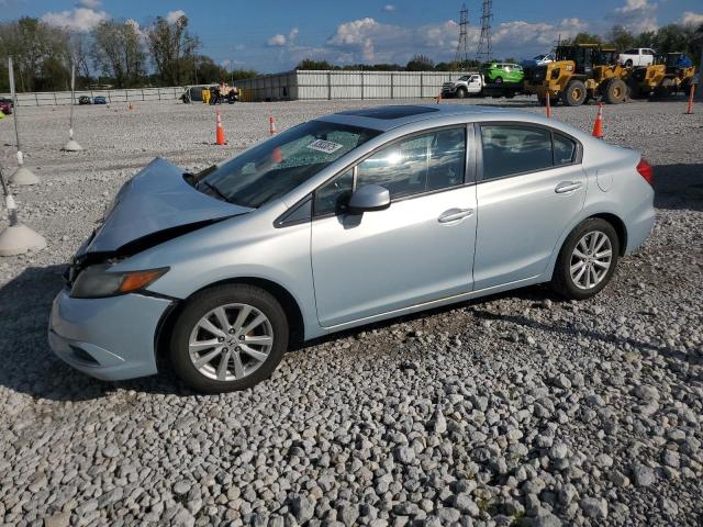 HONDA CIVIC EX 2012 with VIN 19XFB2F89CE002600 - Photo from auction
