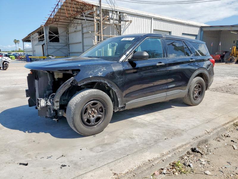 FORD EXPLORER P 2022 with VIN 1FM5K8AB6NGA28569 - Photo from auction