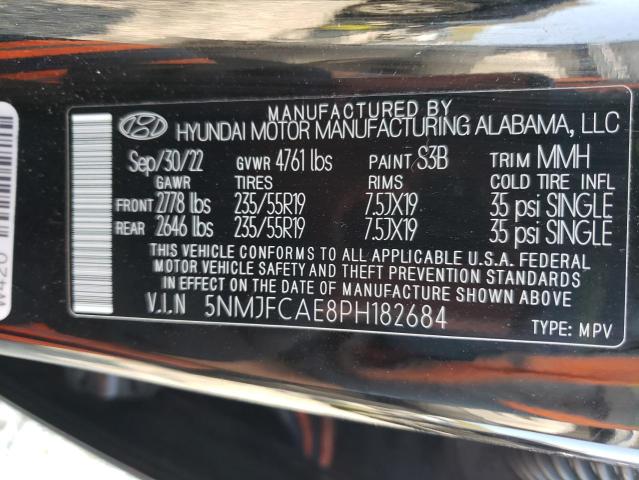 Photo 14 from auction – 2023 HYUNDAI TUCSON SEL with VIN 5NMJFCAE8PH182684
