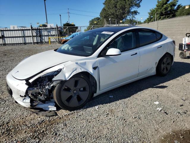 TESLA MODEL 3 2022 with VIN 5YJ3E1EA6NF128189 - Photo from auction
