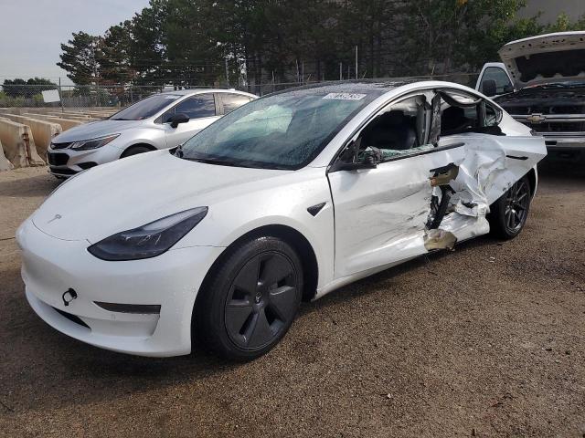 TESLA MODEL 3 2022 with VIN 5YJ3E1EB1NF189734 - Photo from auction