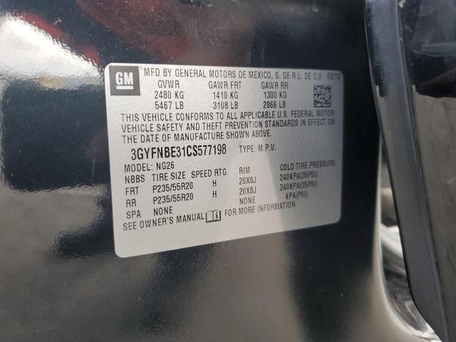 Photo 14 from auction – 2012 CADILLAC SRX PERFOR with VIN 3GYFNBE31CS577198