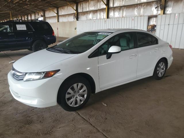 HONDA CIVIC LX 2012 with VIN 19XFB2F54CE321568 - Photo from auction