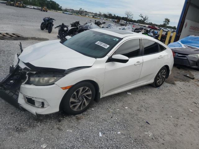 HONDA CIVIC EX 2018 with VIN 19XFC2F77JE001026 - Photo from auction