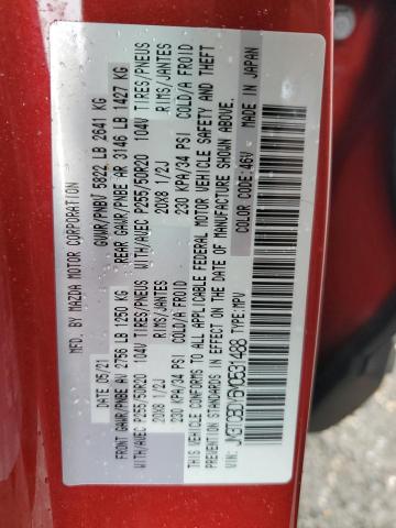 Photo 14 from auction – 2021 MAZDA CX-9 GRAND with VIN JM3TCBDY6M0531488