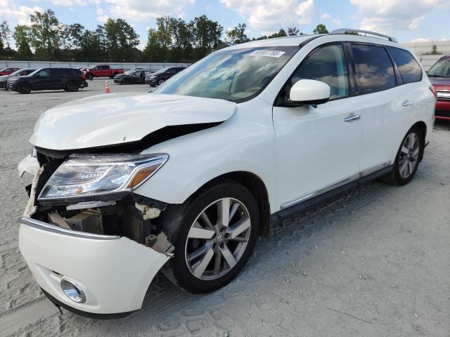 NISSAN PATHFINDER S 2015 with VIN 5N1AR2MN1FC705727 - Photo from auction