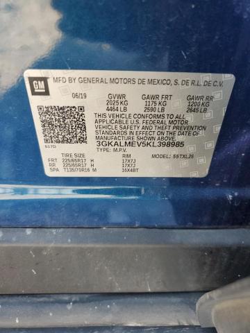 Photo 14 from auction – 2019 GMC TERRAIN SL with VIN 3GKALMEV5KL398985