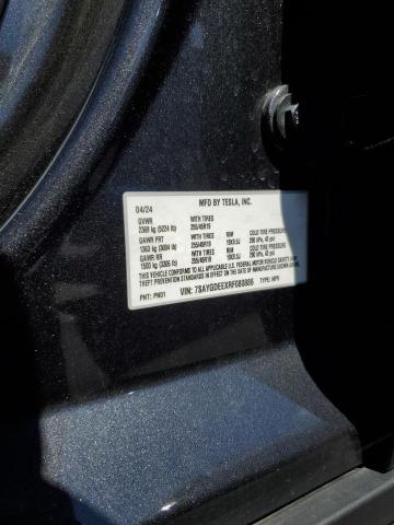 Photo 14 from auction – 2024 TESLA MODEL Y with VIN 7SAYGDEEXRF080886