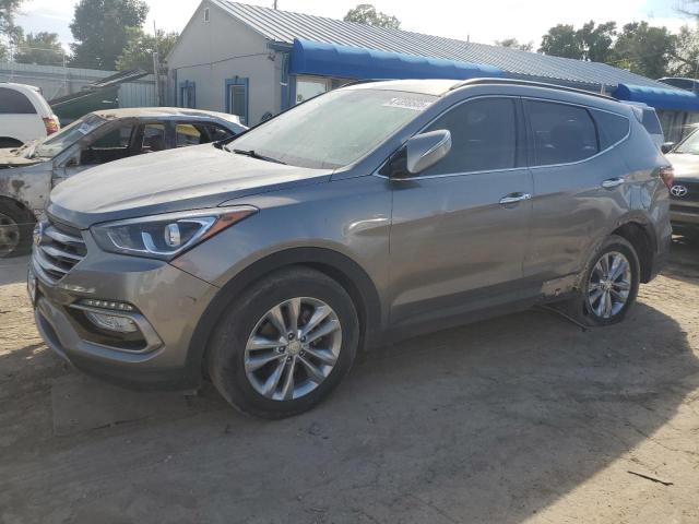 HYUNDAI SANTA FE S 2017 with VIN 5NMZU4LA5HH041467 - Photo from auction