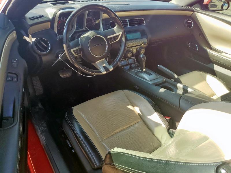 Photo 8 from auction – 2011 CHEVROLET CAMARO LT with VIN 2G1FC1ED8B9165315