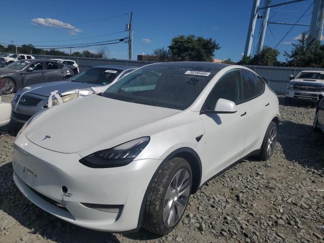 TESLA MODEL Y 2021 with VIN 5YJYGDEEXMF077783 - Photo from auction