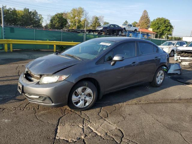 HONDA CIVIC LX 2013 with VIN 2HGFB2F59DH573596 - Photo from auction