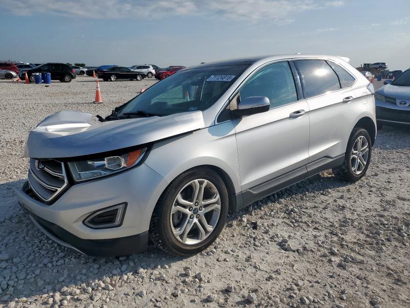FORD EDGE TITANIUM 2018 with VIN 2FMPK4K99JBB20337 - Photo from auction