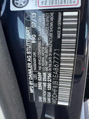 Photo 10 from auction – 2014 MERCEDES-BENZ E 350 4MAT with VIN WDDHF8JB1EA867771