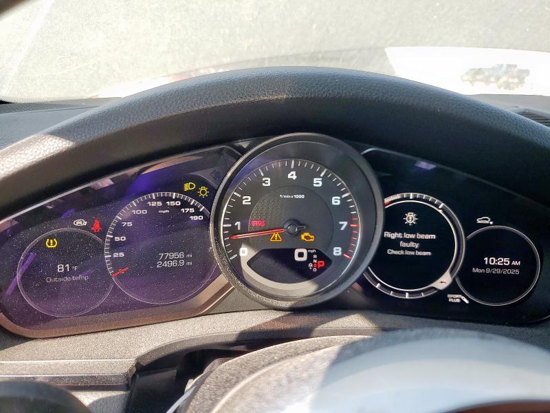 Photo 9 from auction – 2021 PORSCHE CAYENNE S with VIN WP1BB2AY8MDA46255