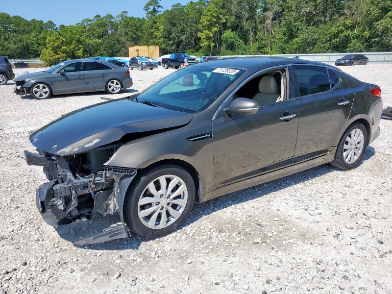 KIA OPTIMA EX 2015 with VIN 5XXGN4A77FG397376 - Photo from auction