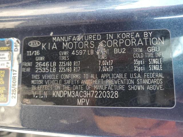 Photo 14 from auction – 2017 KIA SPORTAGE L with VIN KNDPM3AC3H7220328