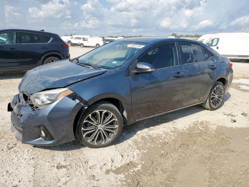 TOYOTA COROLLA L 2014 with VIN 5YFBURHE2EP077838 - Photo from auction