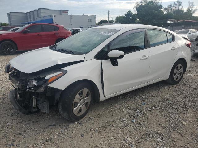KIA FORTE LX 2017 with VIN 3KPFK4A75HE156268 - Photo from auction