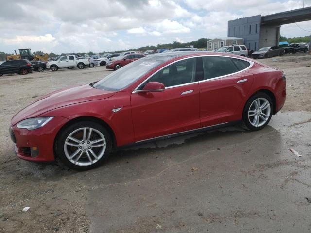 TESLA MODEL S 90 2015 with VIN 5YJSA1V1XFF098395 - Photo from auction