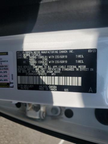 Photo 14 from auction – 2023 LEXUS RX 350H BA with VIN 2T2BBMCA9PC010312