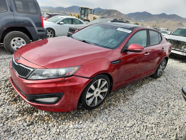 KIA OPTIMA SX 2013 with VIN 5XXGR4A68DG110233 - Photo from auction