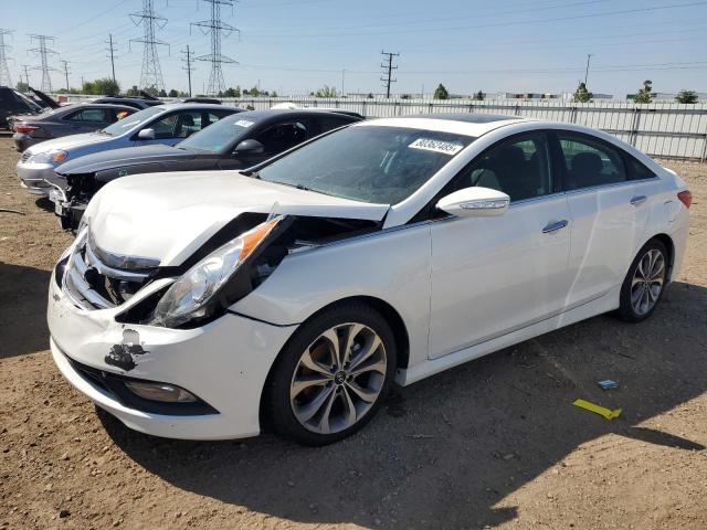 HYUNDAI SONATA SE 2014 with VIN 5NPEC4AC3EH825151 - Photo from auction